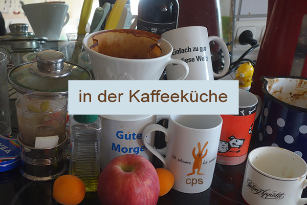 in der Kaffeeküche